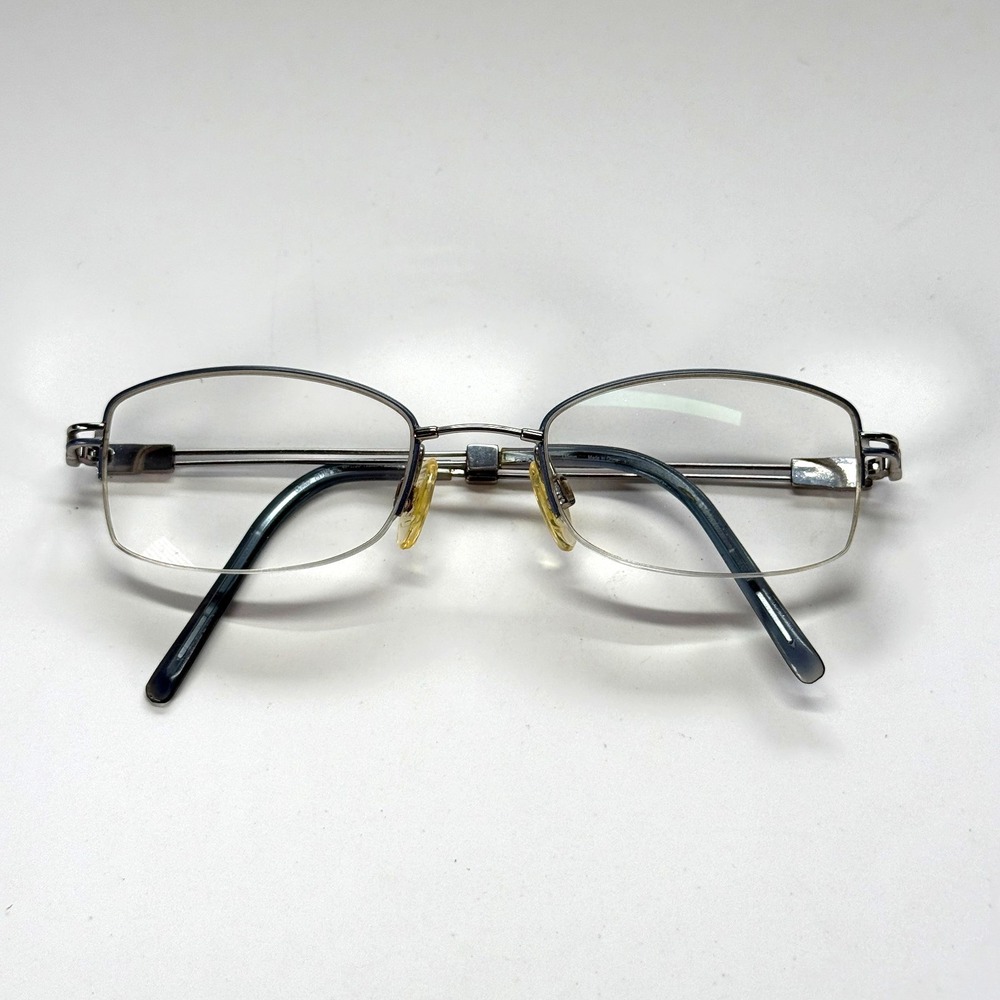 Charmant CX7328 Flex BL Eyeglasses Frames Only 49-20-135 Flexible Memory Metal